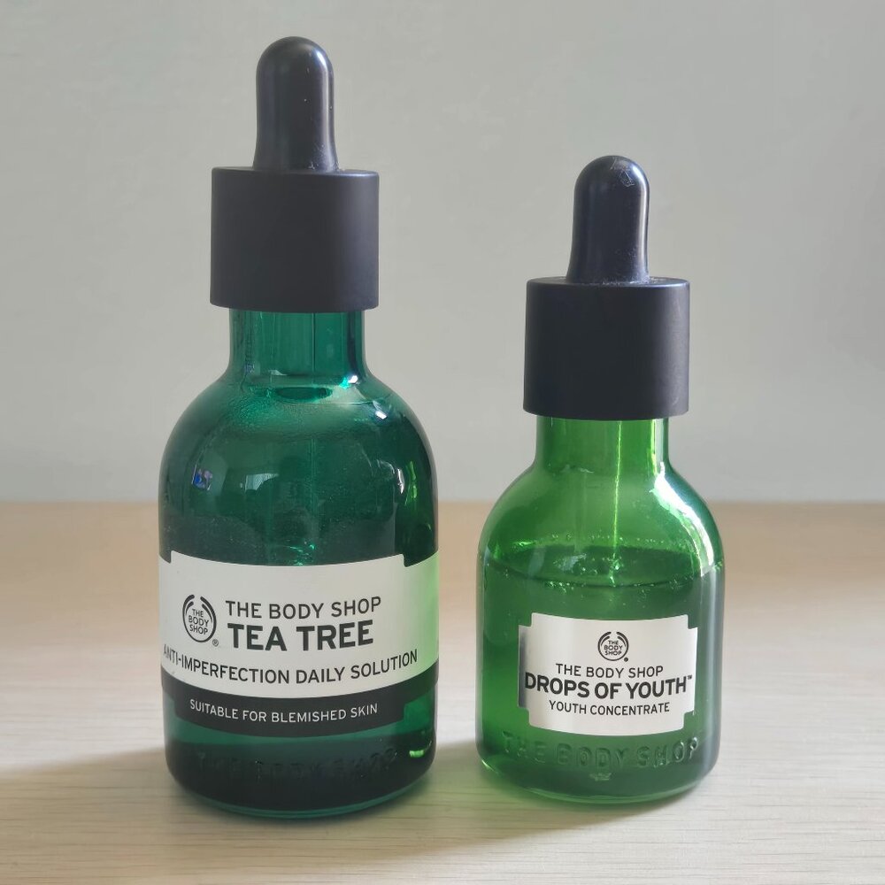🌿 The Body Shop Tea Tree & Drops of Youth Clear Skin Bundle 🌿Skincare set NEW - Picture 2 of 11